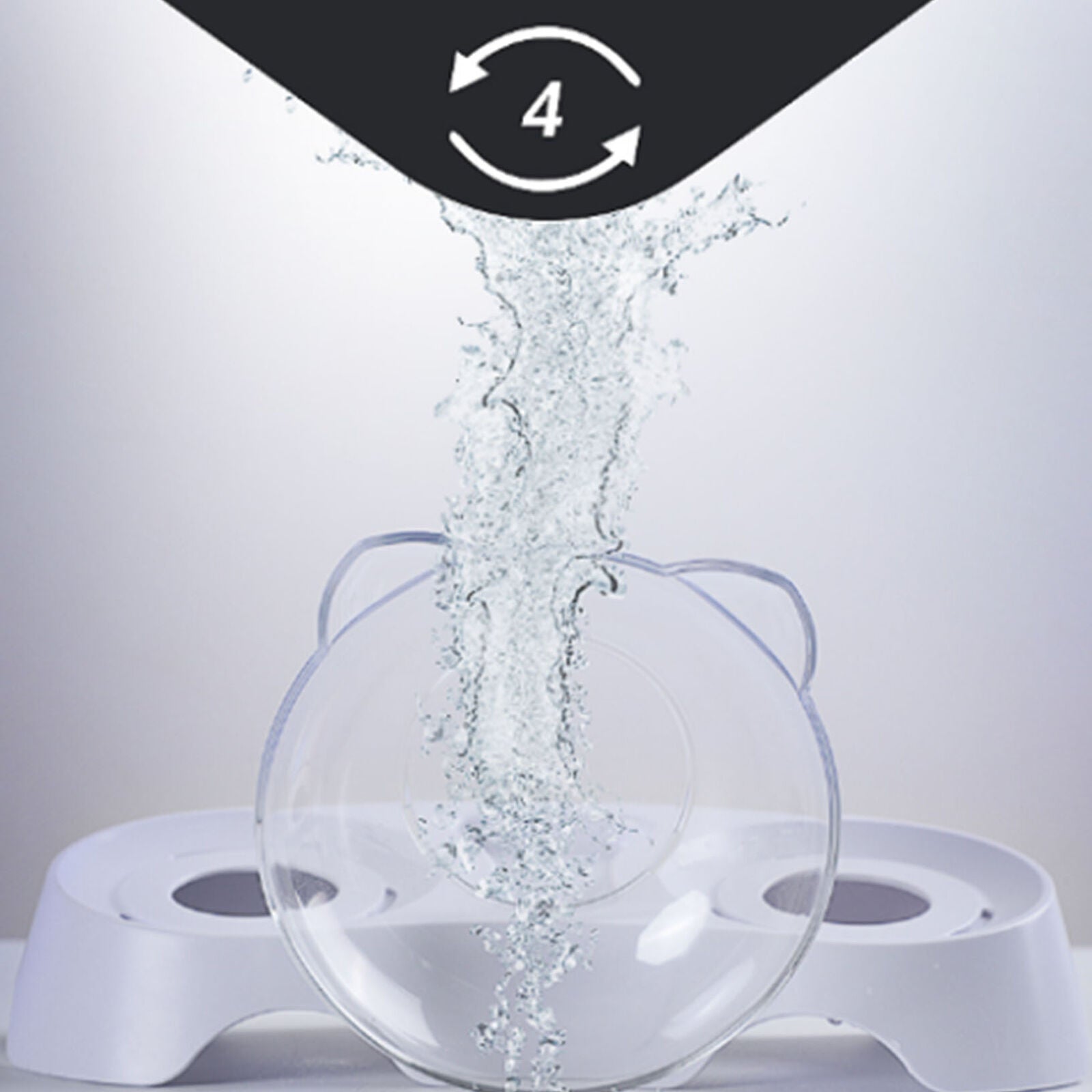 Anti-Vomiting Orthopedic Pet Cat Dog Bowl -High Quality
