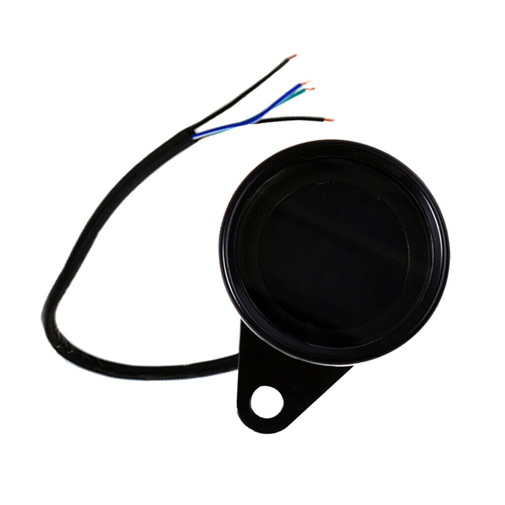 Motorcycle Multifunction Odometer Tachometer Fuel Level Gauge LED Indicator