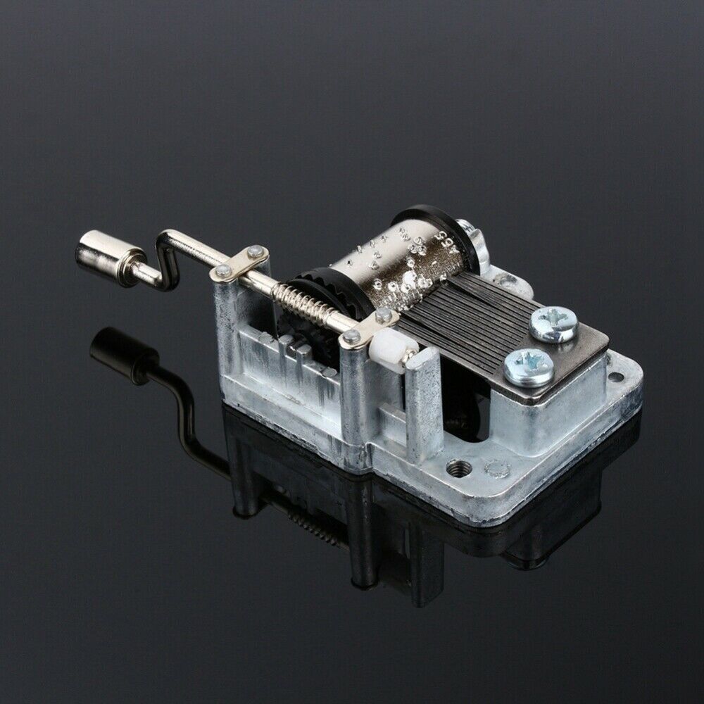 18 Tones Music Box Movements Set DIY Play Hand Crank Music Box Caskets For Girl