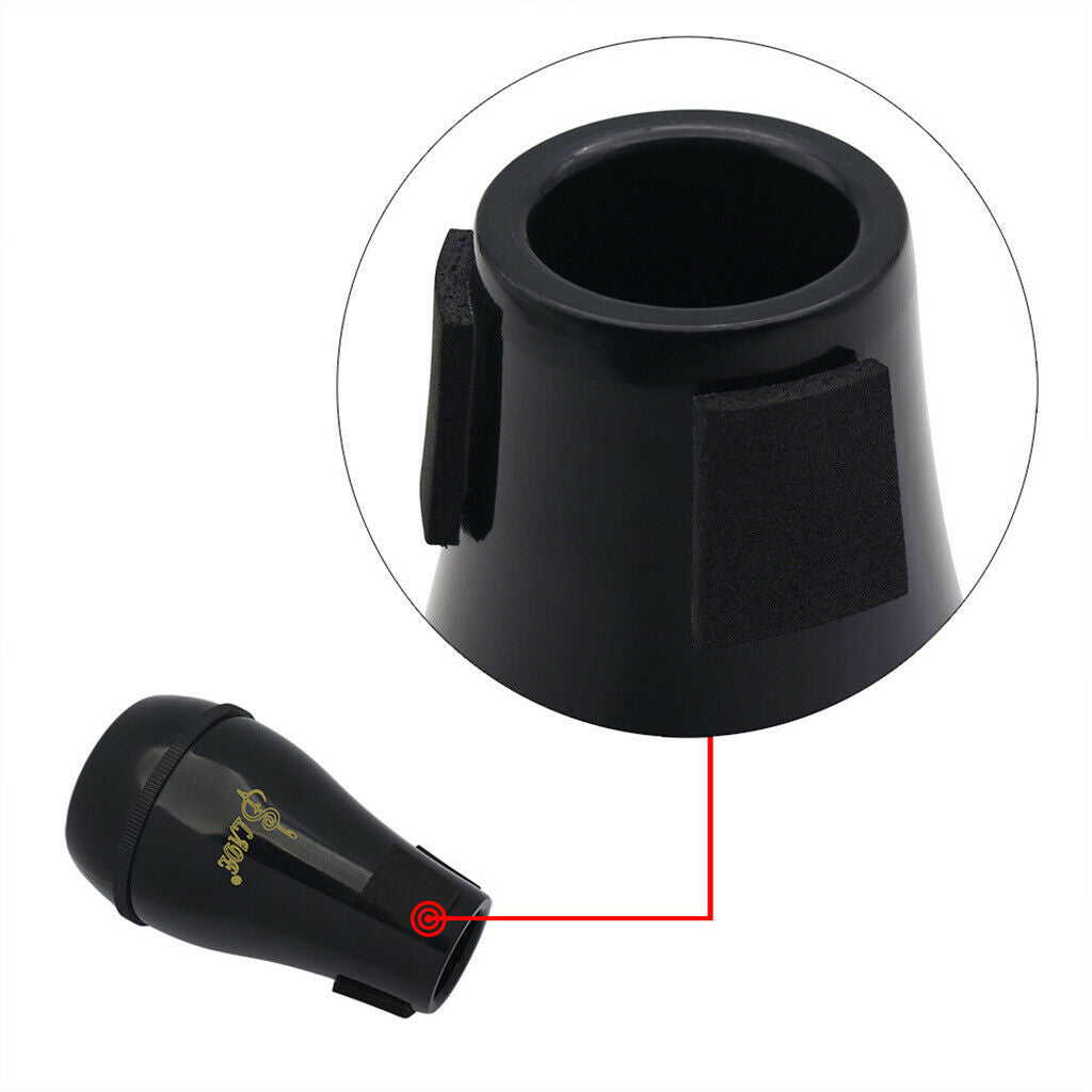 Alto Tenor Trombone  Straight Mute Parts for Trombone   Black