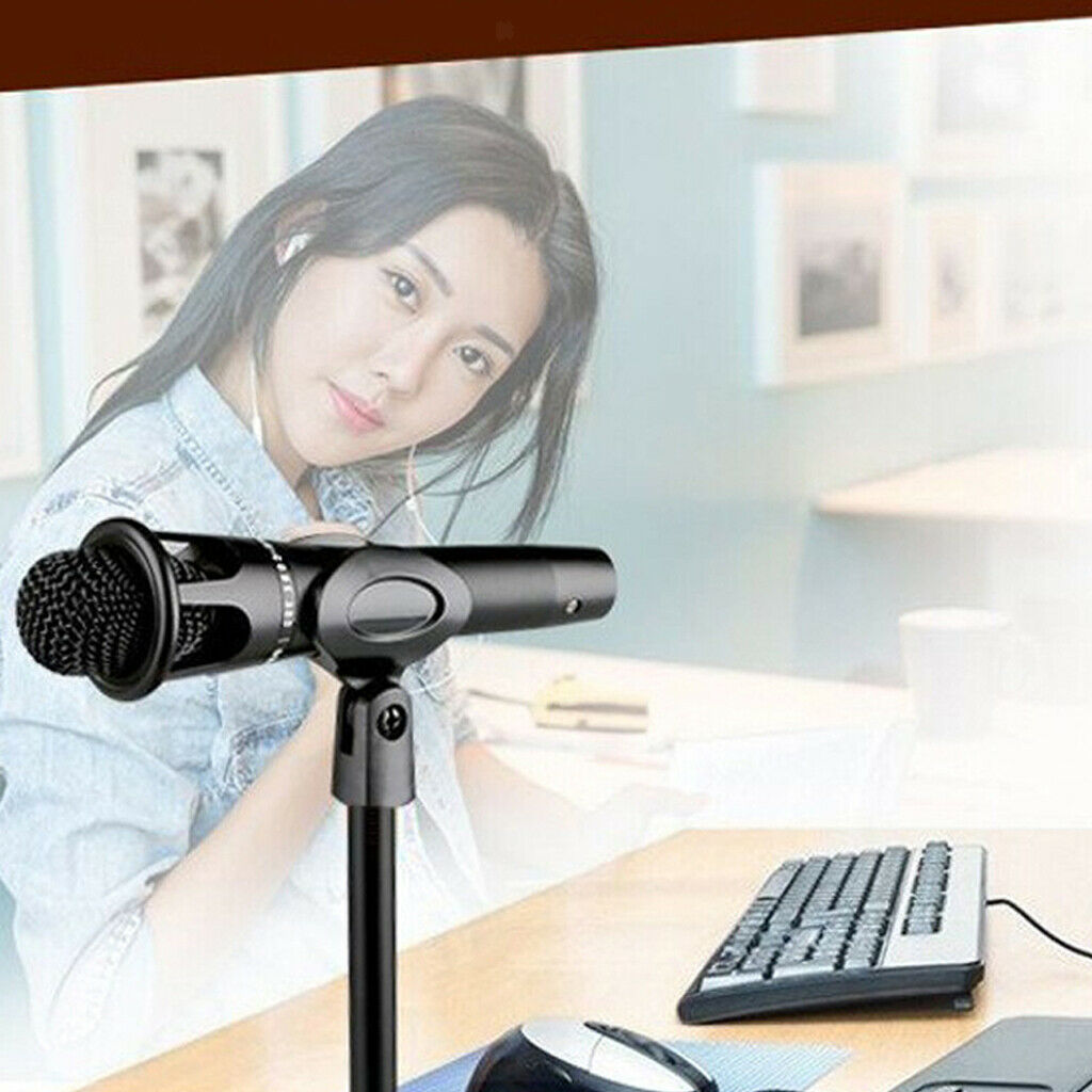Performance Microphone Holder Adapter 26-30mm Tabletop Mic Stand Clip Parts