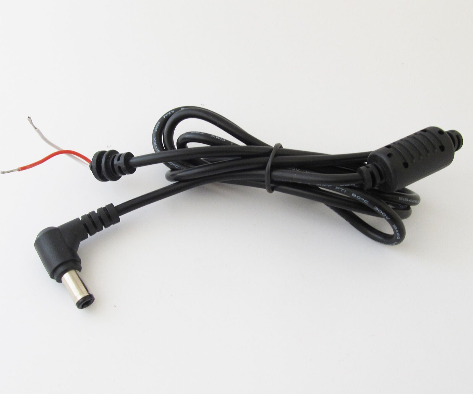 1pc 6.3x3.0mm 4FT/1.2M DC Power Plug Socket Connector Cord Cable w/Lock Ring