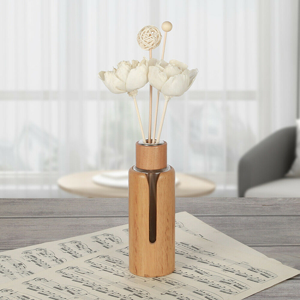 3X Artificial Flower Peony Reed Diffuser Stick Aromatherapy Fragrance Decor DIY