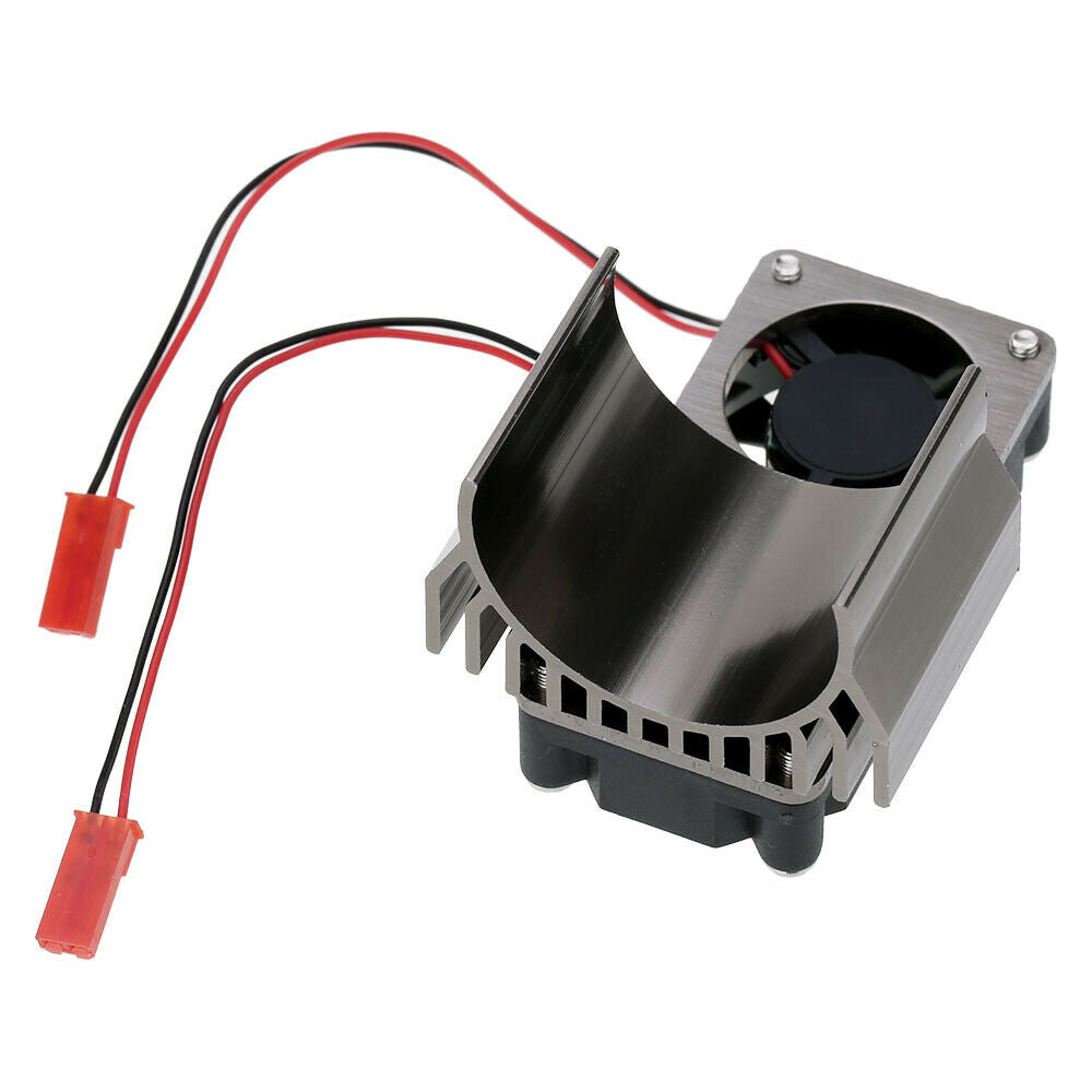 Heat Sink 540 550 Stock Modified Motor Cooling Fan 3650 RC Car 1/10