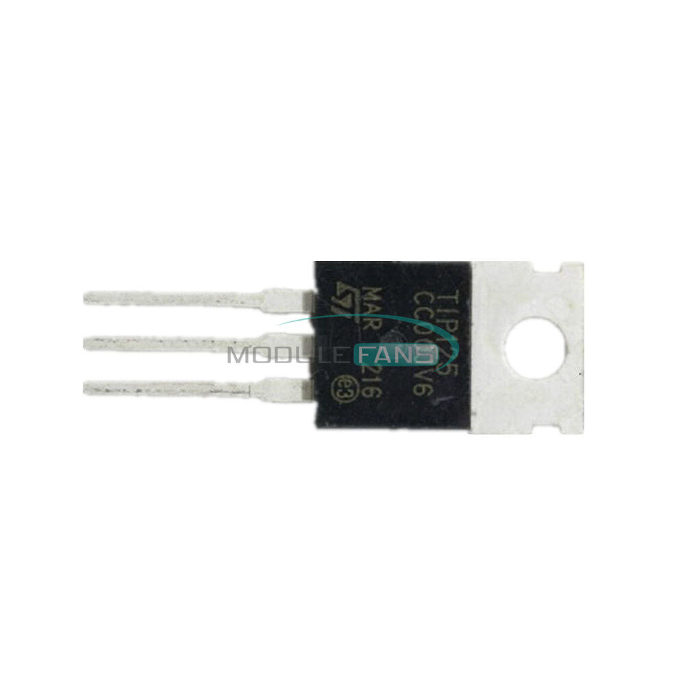 10PCS TIP125 Transistor PNP 60V 5A darlington TRTIP125
