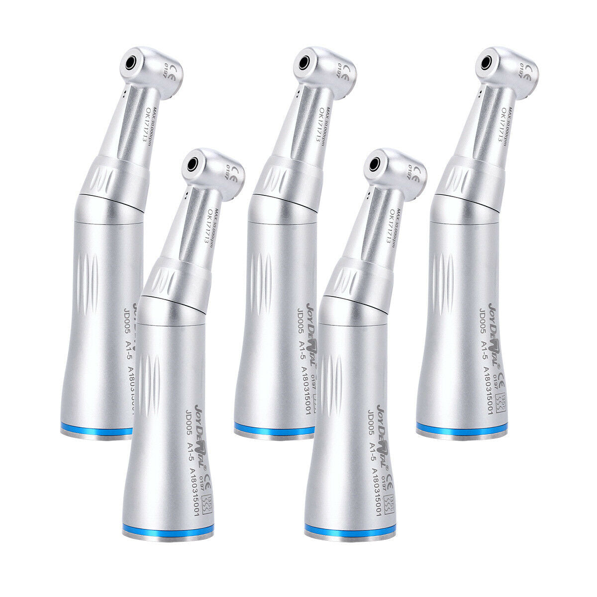 5PCS NSK Style Dental Internal Water Spray Pipe Contra Angle Low Speed Handpiece