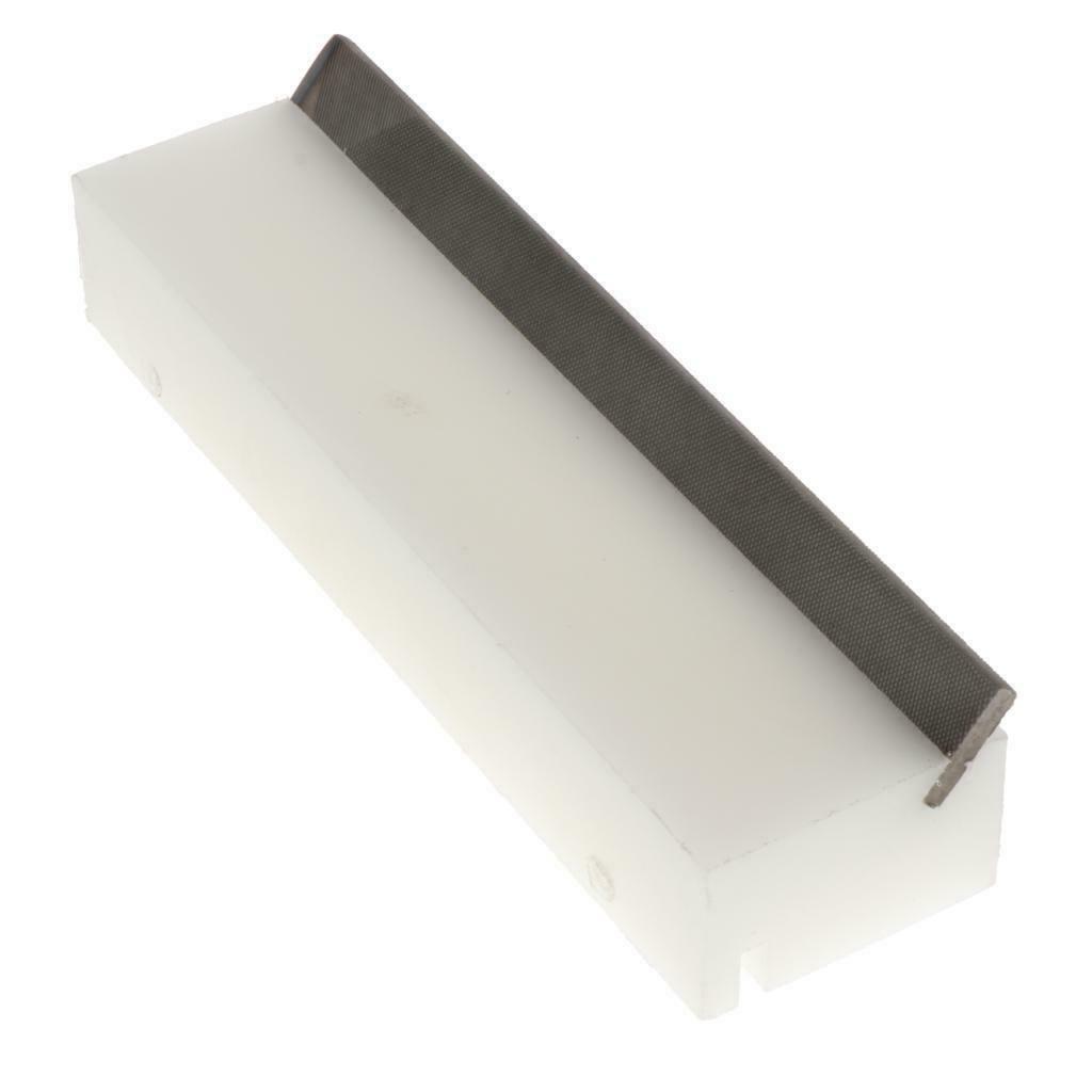 Fret Beveling File Tool 35 Degrees and 90 Degrees Crowning Luthier Tools