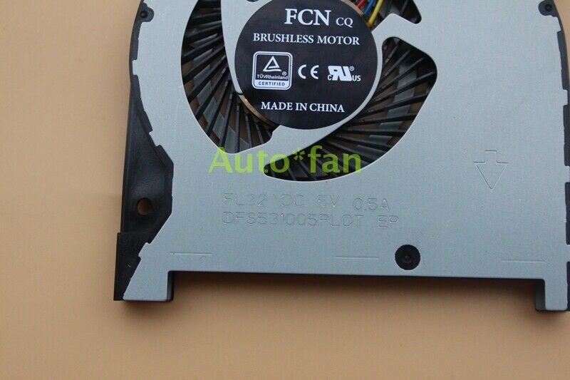 DFS531005PL0T FL32 DC5V 0.5A CPU Cooling Fan For Medion Akoya S6625 E6246 New