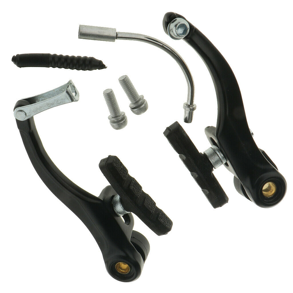 Linear Pull   Black Front And Rear  Brakes For Mountain Bikes