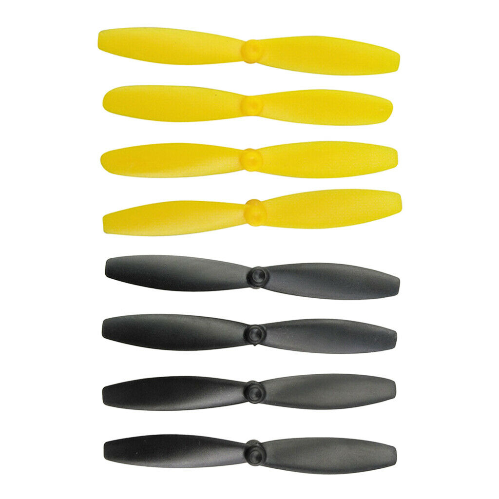 40pcs RC Drone Spare Propellers for Parrot Mambo Swing DIY Accessory Yellow +