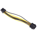 PCI-E 8PIN Male To 8PIN Female PCI Express Power CPU Extension Cable Wiring Lt