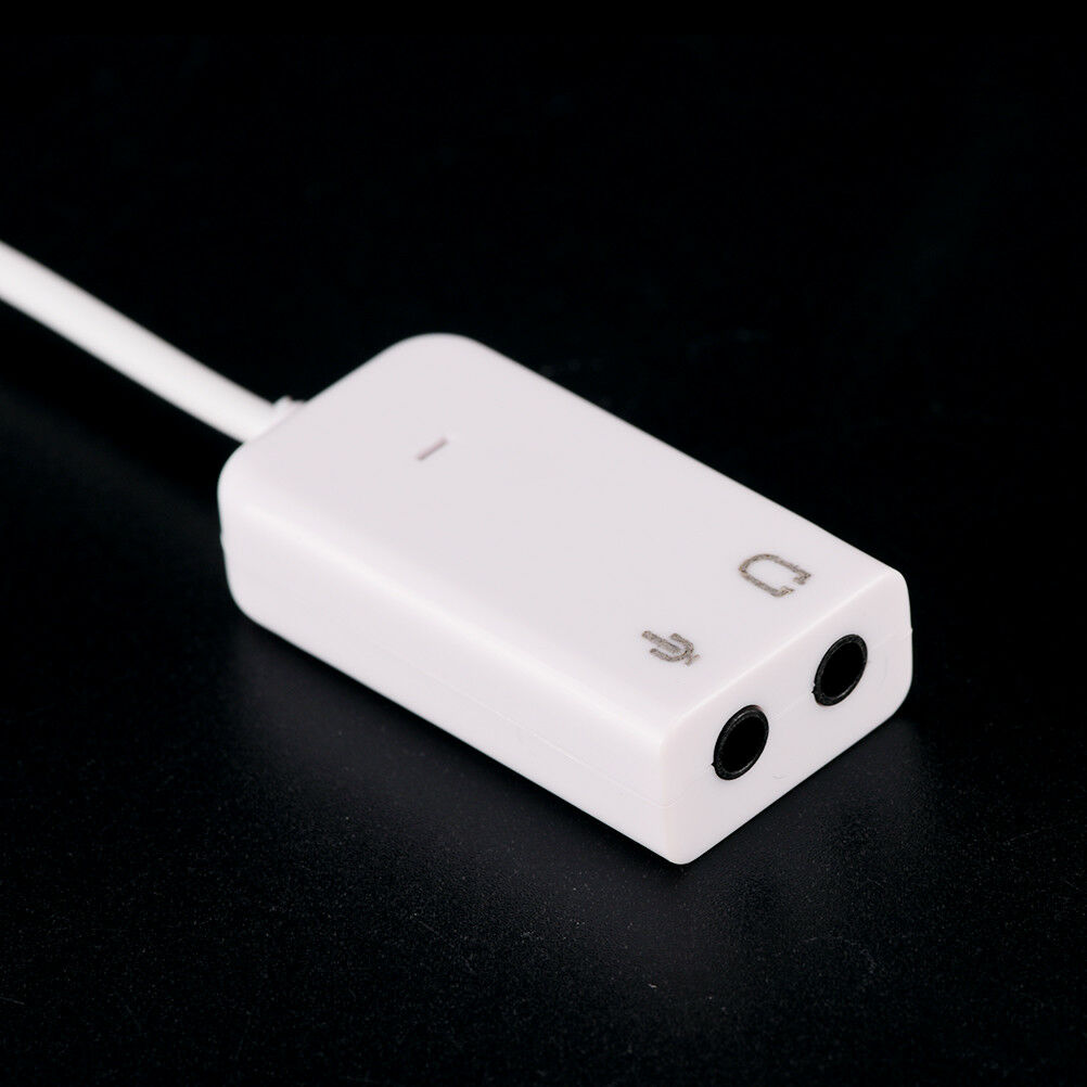 USB 7.1 Sound Card External Independent Computer Desktop With Cable Free D.l8