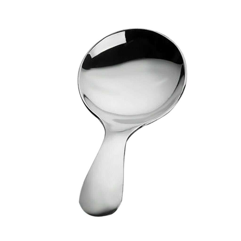 Creative Stainless Steel Spoon for Coffee Tea Sugar Sundae Kids Gift 3.5"