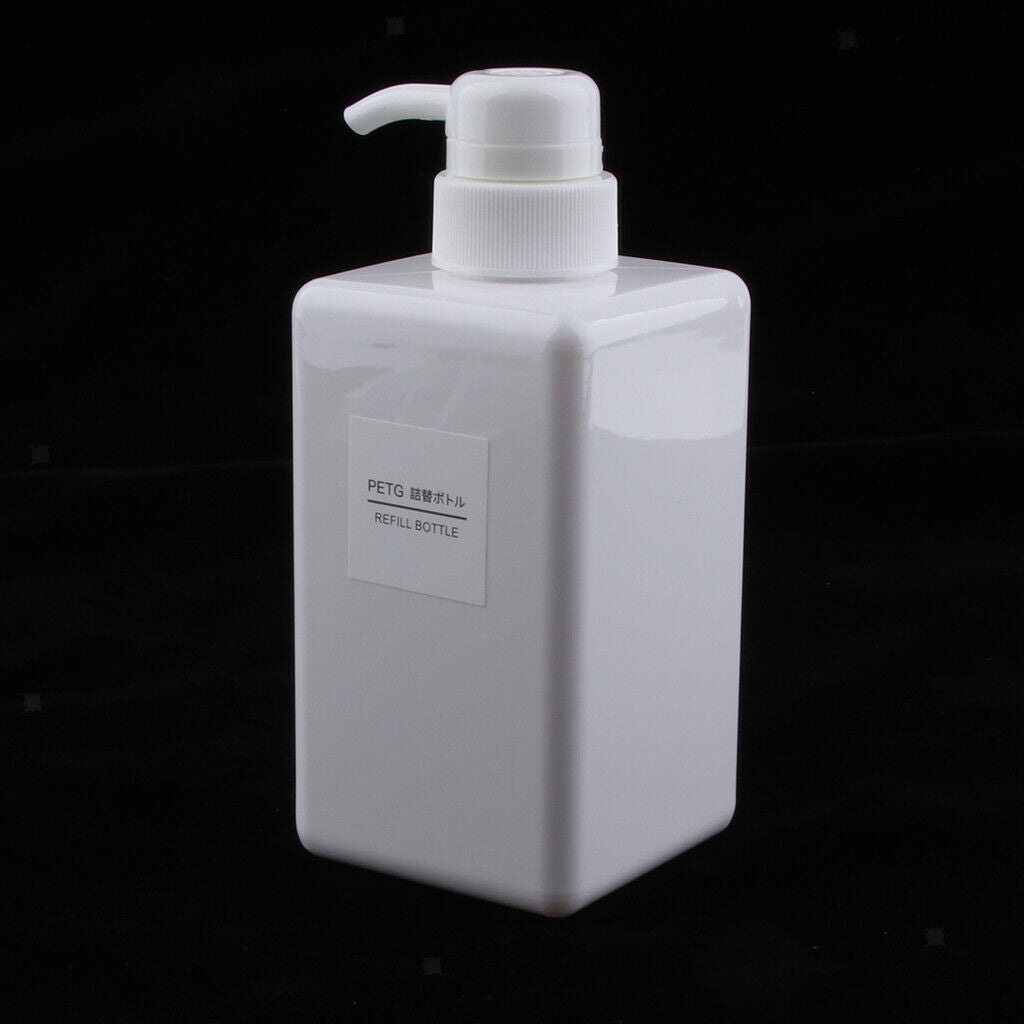 5pcs Foaming Soap Dispenser Cosmetic Shampoo Container Pump Bottles White