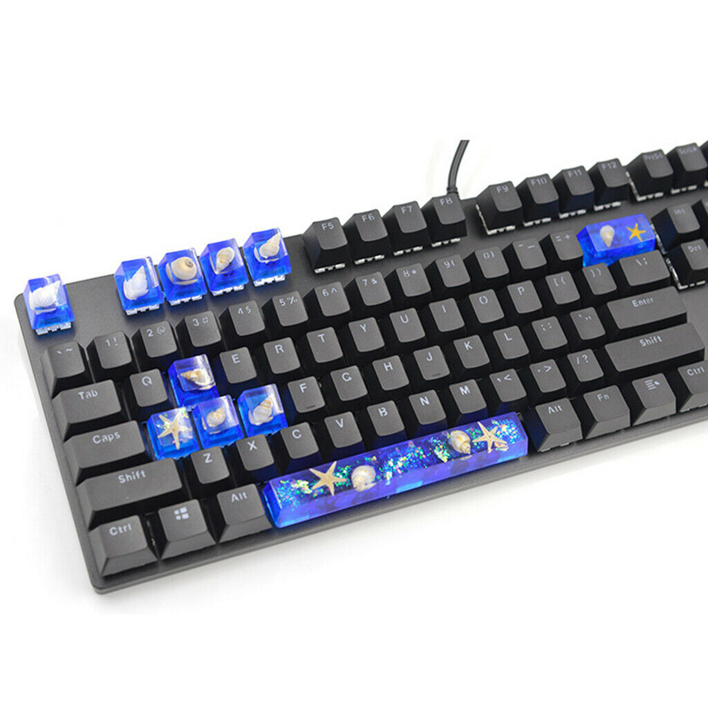 1Sets Manual DIY Mechanical Keyboard Key Cap Silicone Mold UV Crystal Epoxy Mold