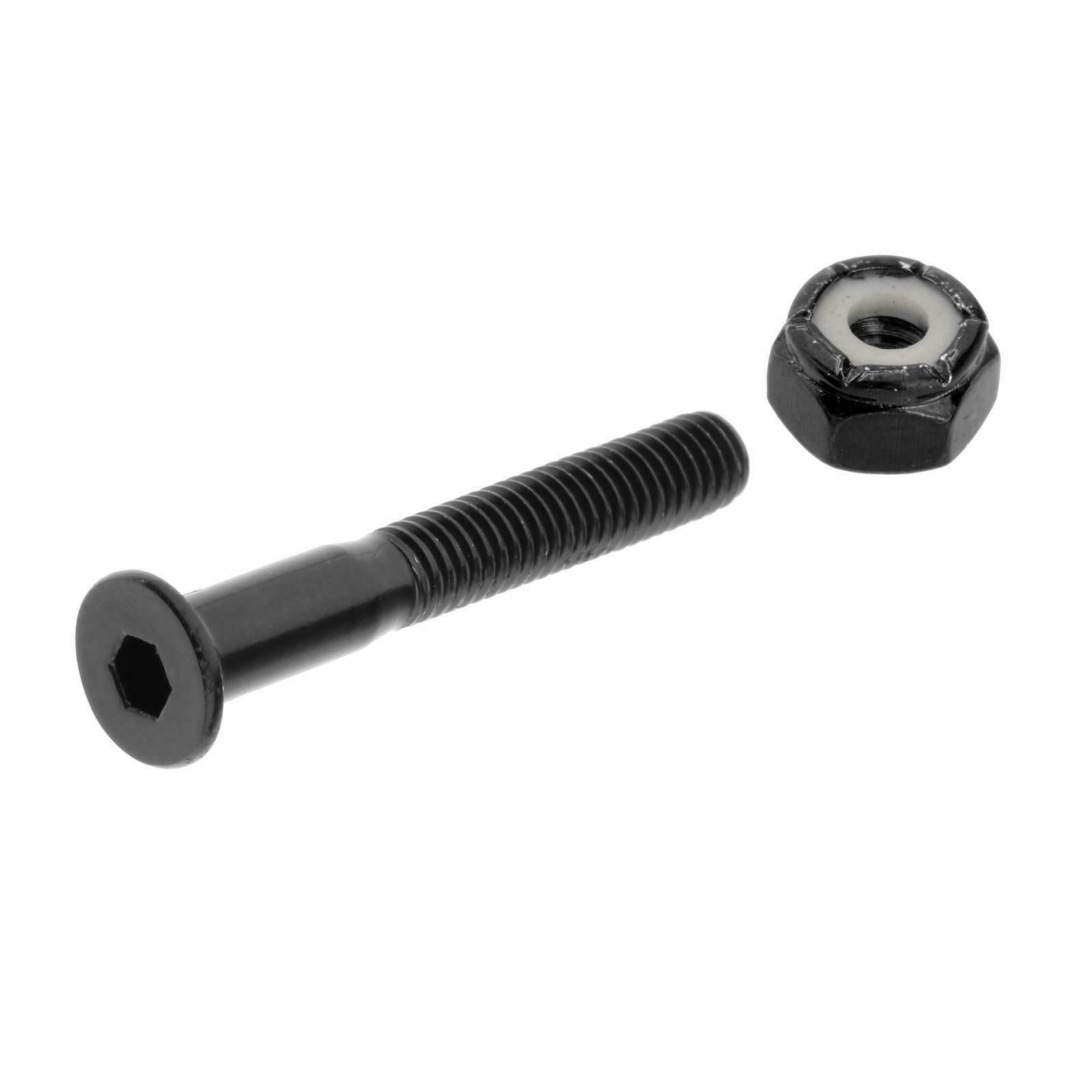 8pcs Replacement Longboard Skateboard Hardware Screws Mounting Black Acce 35mm