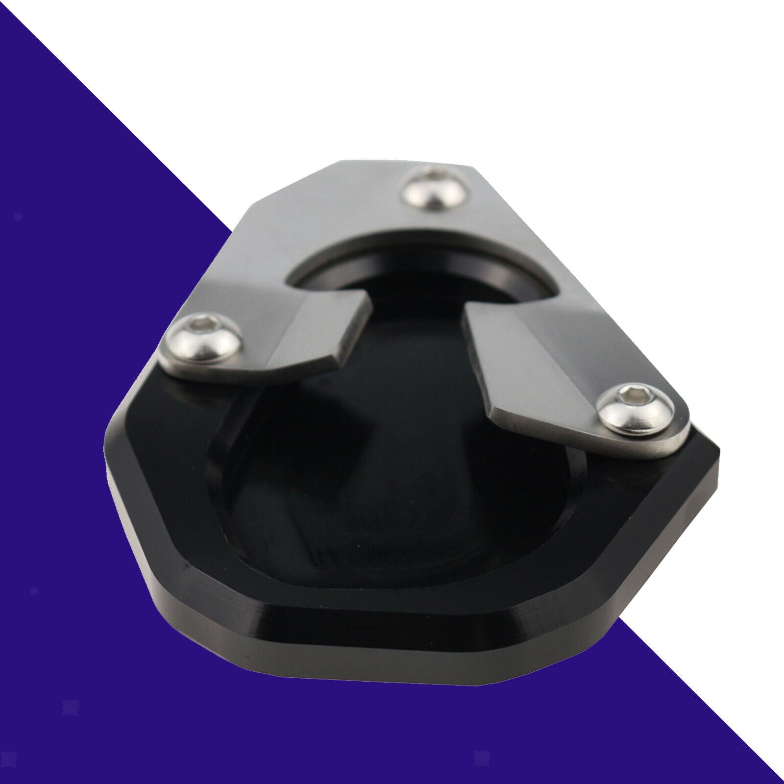 Replacement Motorcycles Kickstand Foot Extension Pad Support Plate for
