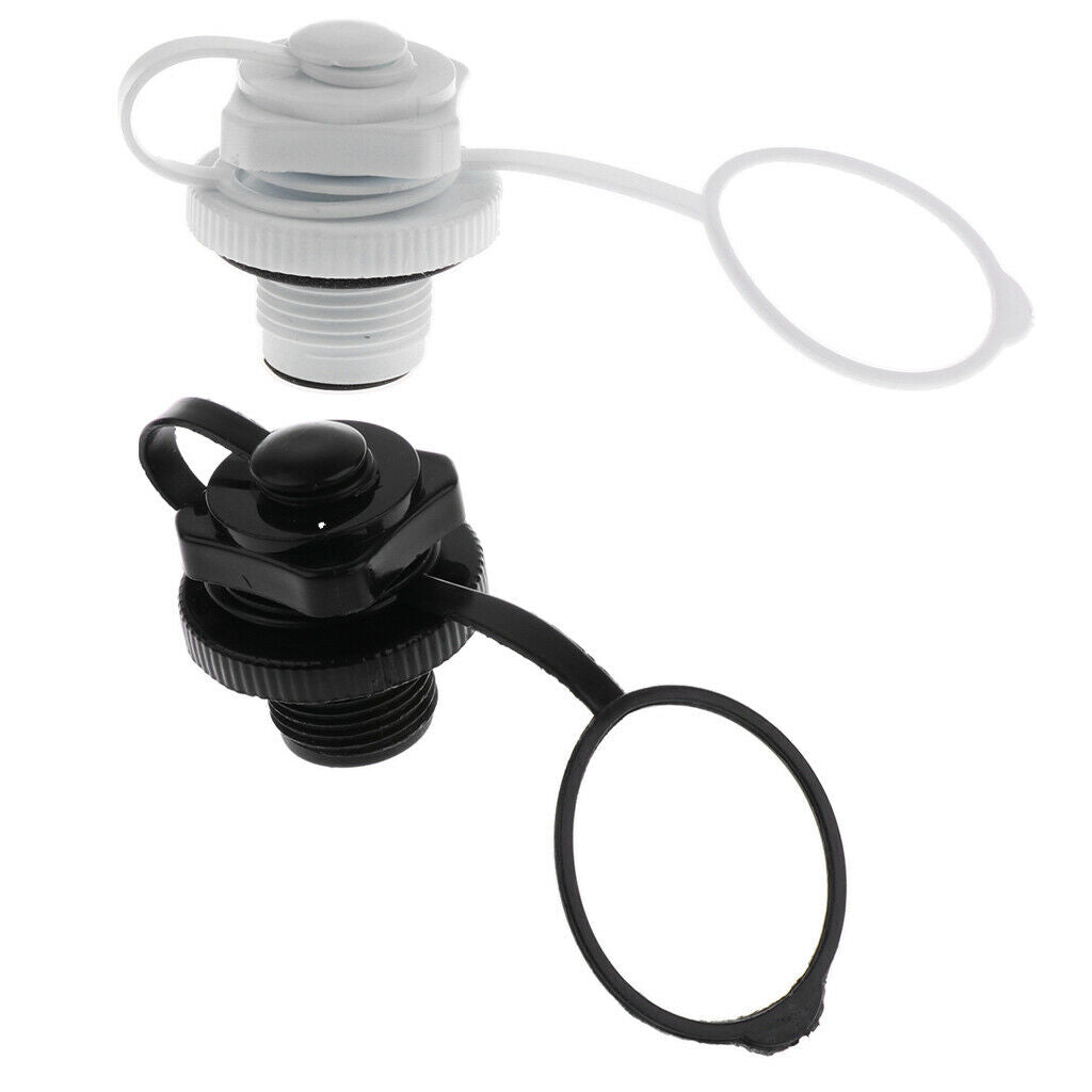 4x Universal Air Valve Caps Screw For Inflatable Boat Raft Airbed Parts