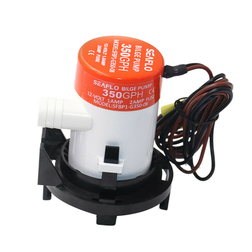 350GPH Marine Boat Bilge Pump For Seaplane Engine Houses Submersible Barge