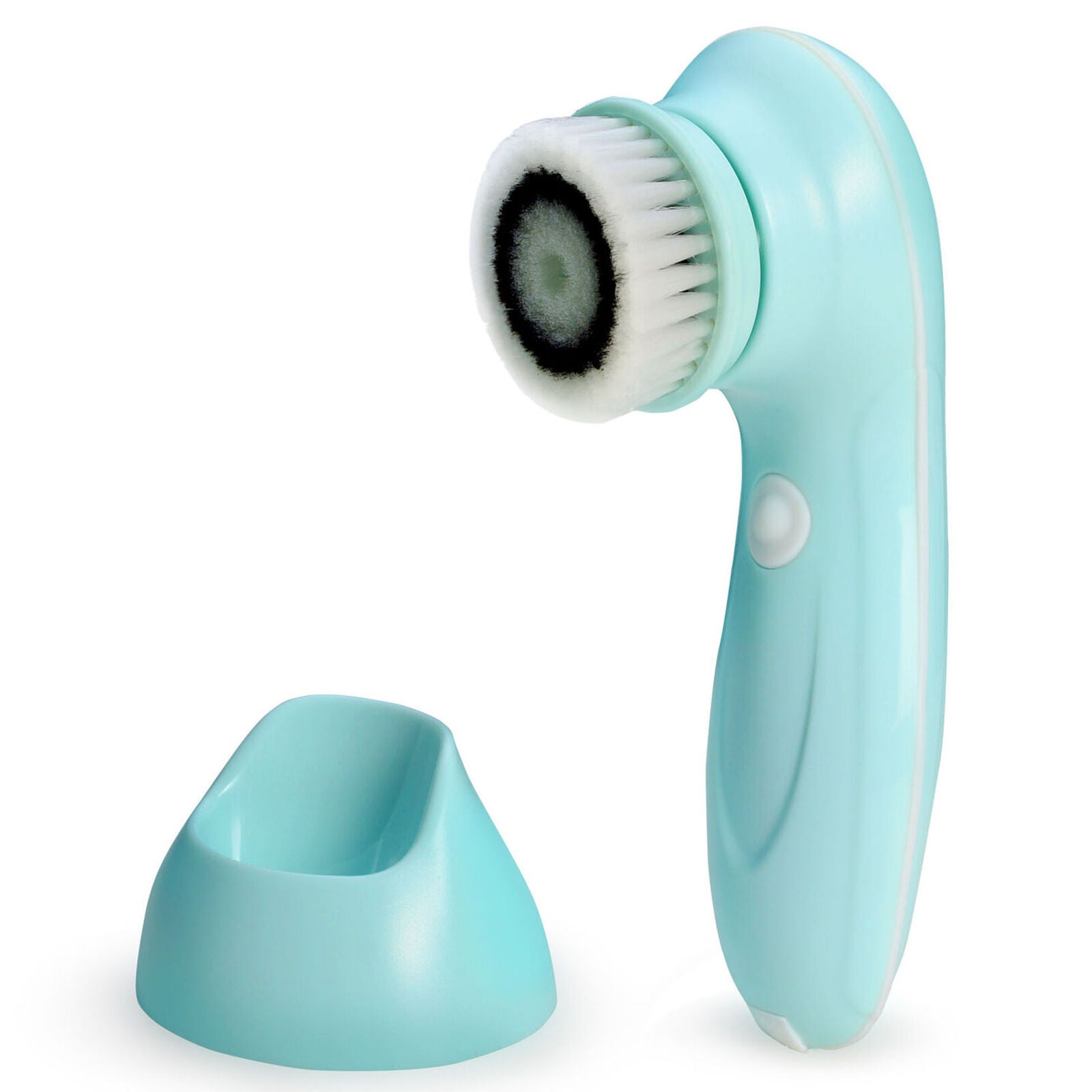3-in-1 Rechargeable Facial Cleansing Brush Set Soft Scrubber Face Exfoliating