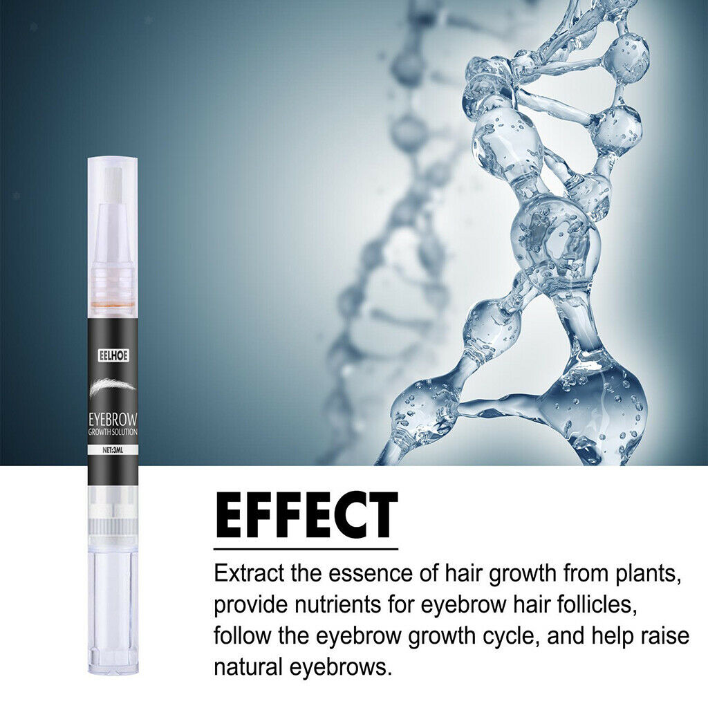 Eyebrow Growth Serum Enhancer Liquid Fast Rapid Extension Thicker Longer