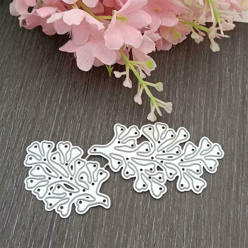 Plant Metal Cutting Dies Stencil DIY Scrapbooking Album Paper Card Template Mold