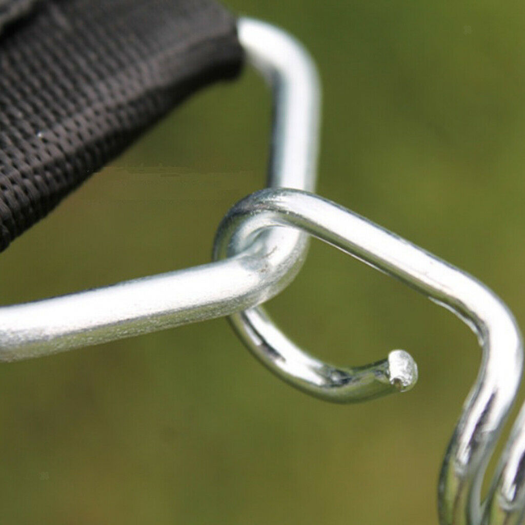 10pcs Steel Triangle Rings Buckle Ring V-rings for Trampoline Mat Jumping Pad