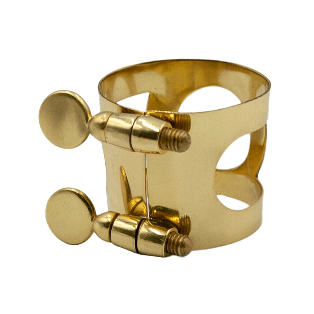 1x saxophone ligature suit for alto saxophone, mouthpiece accessories - soprano