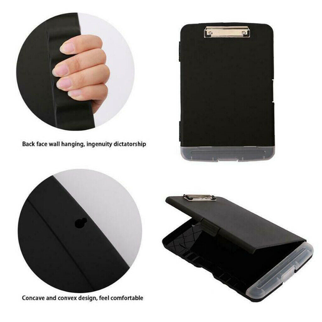 Universal Waterproof Clipboard Storage Box Case Folder A4 File Box Organizer