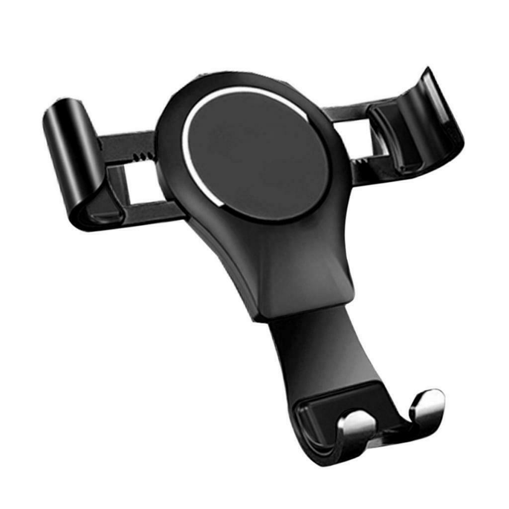 Car Phone Holder Aluminum Gravity With Rotation Compatible With Smartphones
