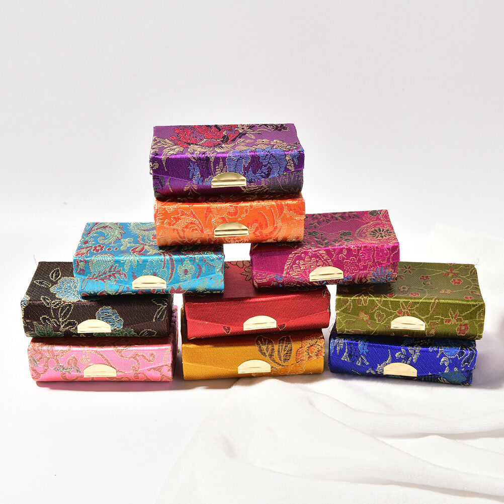 Double Support Lipstick Case Holder With Mirror Inside & Snap-On Closur.l8