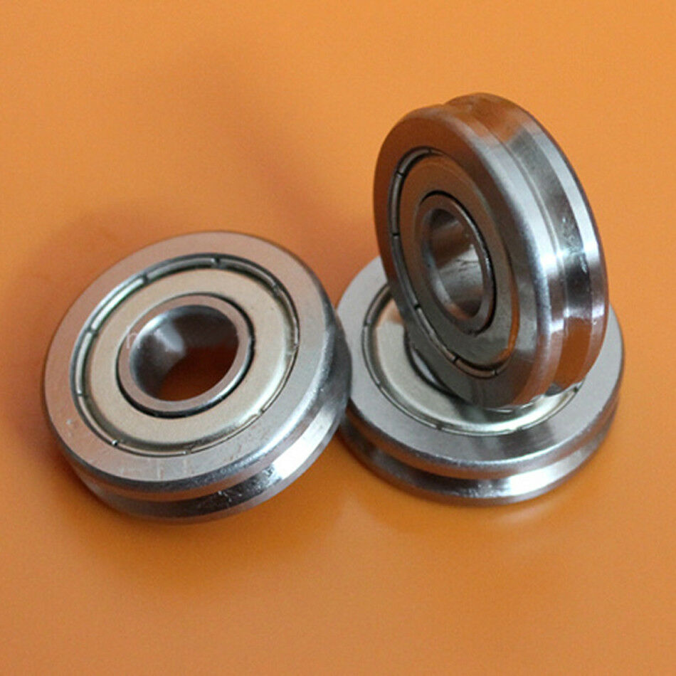1pcs V Groove Roller Guide Bearings A1001-ZZ V6000ZZ Size 10*30*8mm