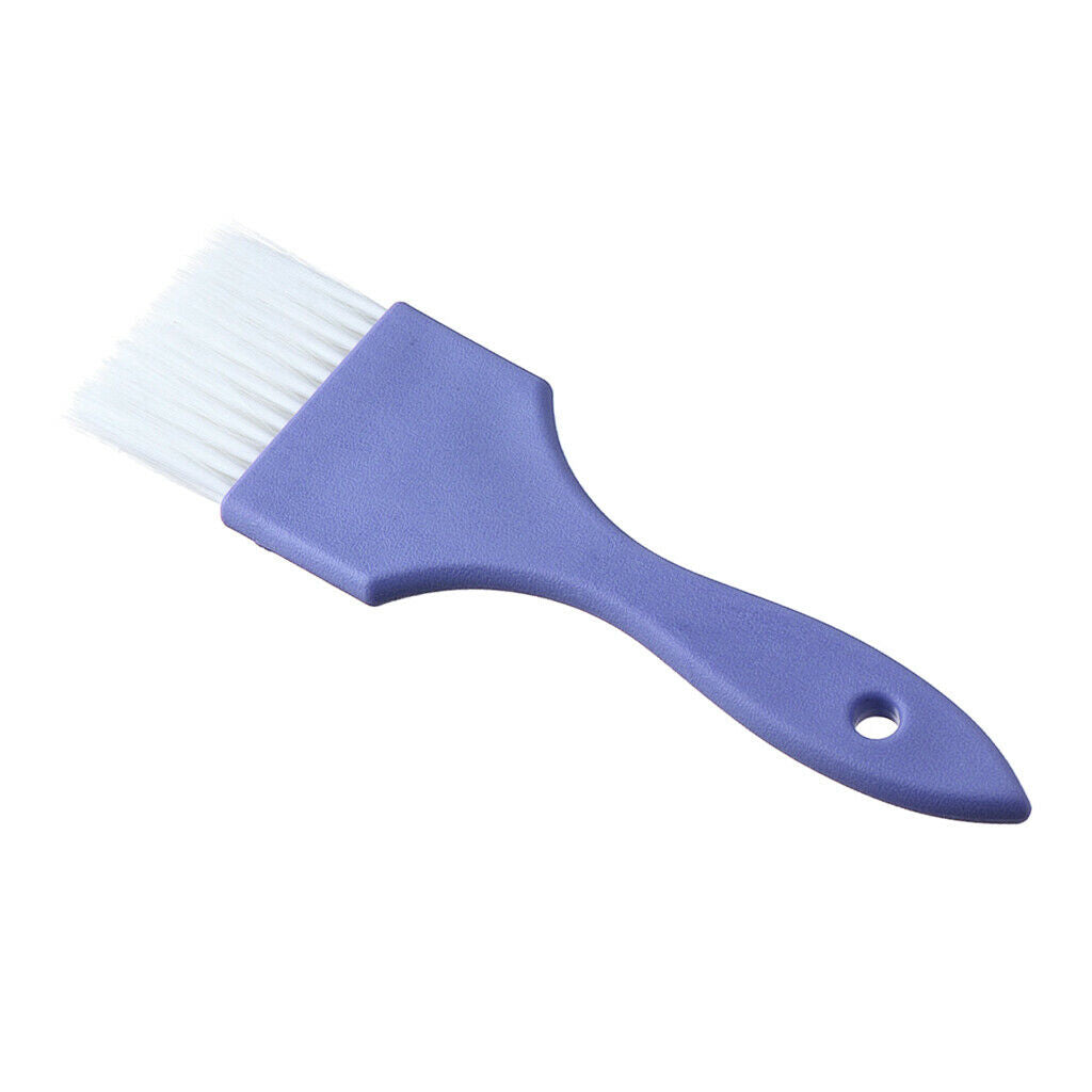 2x Stylist Hair Dye Tint Brush Applicator for Bleach Balayage Blue+Purple
