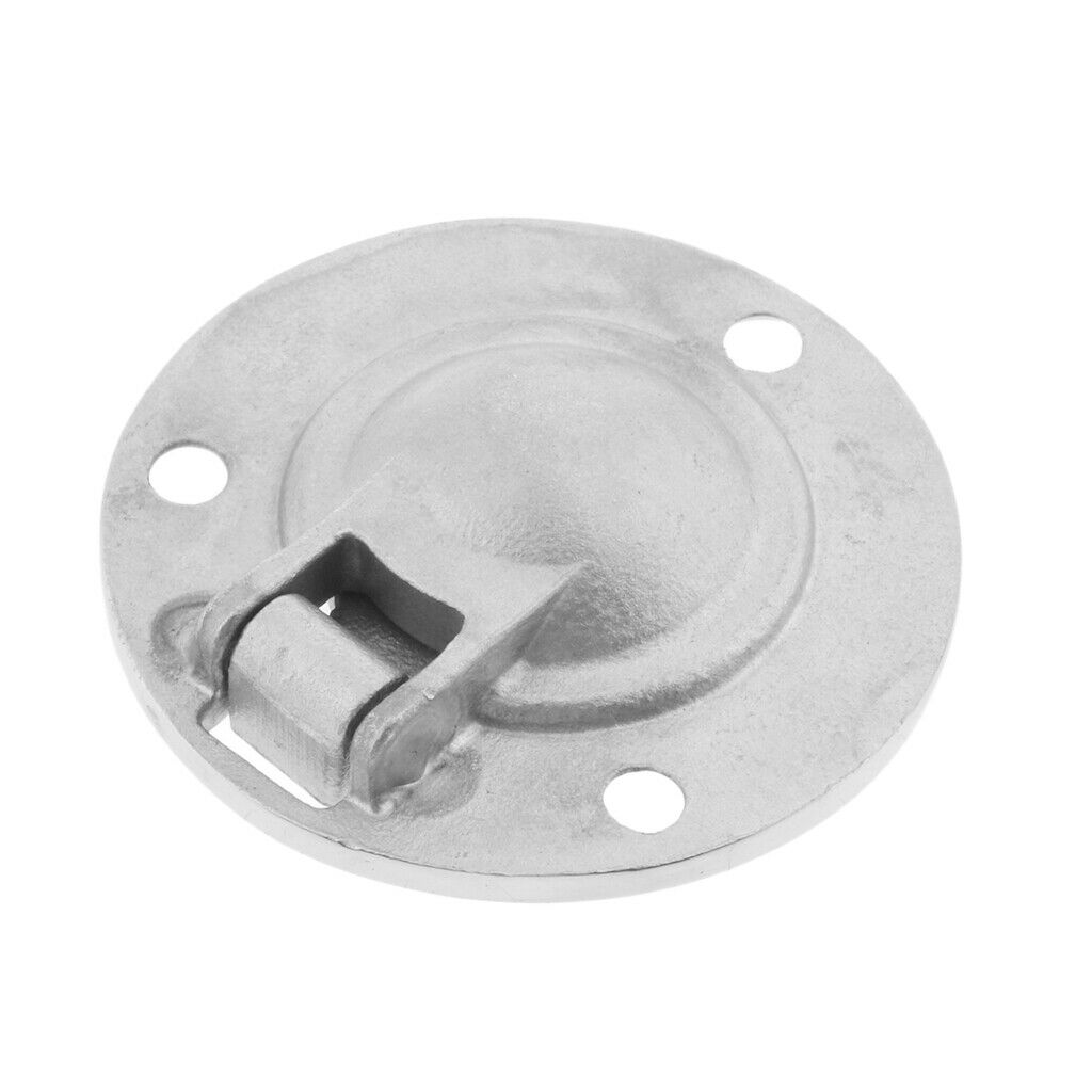 3Pcs Boat 316 Stainless Steel Flush Lift Ring / Hatch Pull Handle 50mm 2"