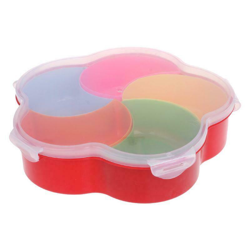 Multi-function Snack Plates Candy Box With Lid Home Large Capacity Fruits Nut