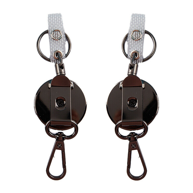 Students Doctor Retractable Nurse Badge Reel Badge Clip Holder ID Card H JYDFAU