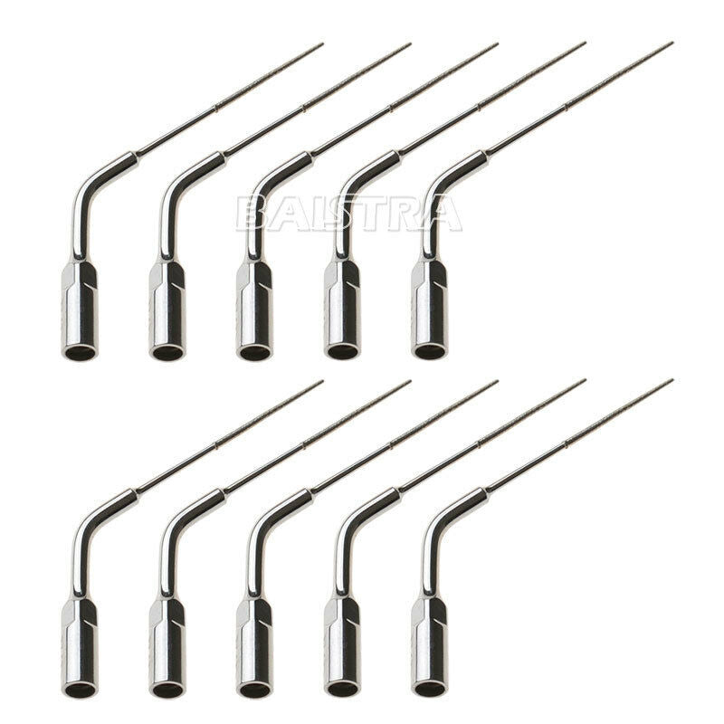5 X Dental Endodontic Tip E4D for EMS Woodpecker Ultrasonic Scaler Handpiece