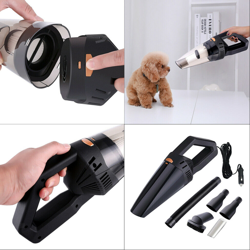 Rechargeable 120W Wet Dry Wired HEPA Handheld For Car Home Vacuum Cleaner