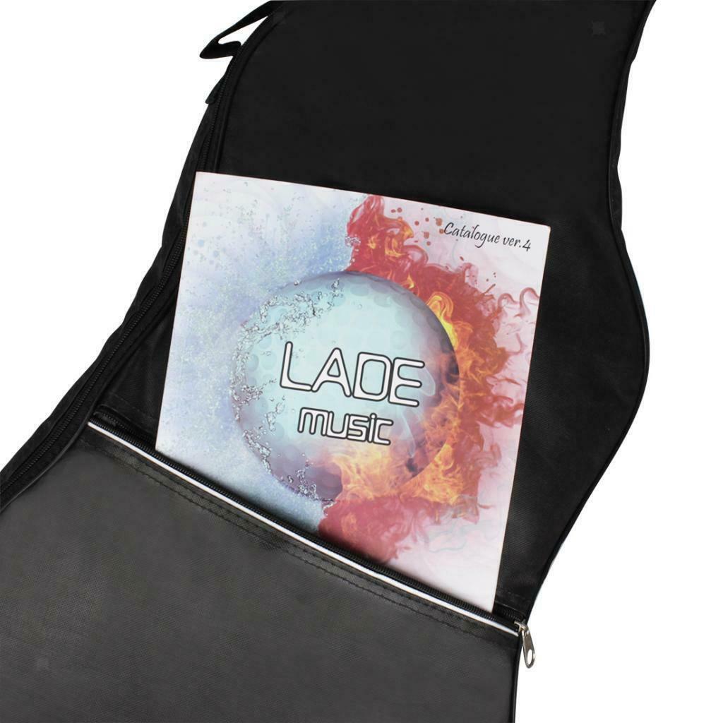 Electric Guitar Bass Bag Padded Gig Backpack Dual Straps Soft Case Waterproof US