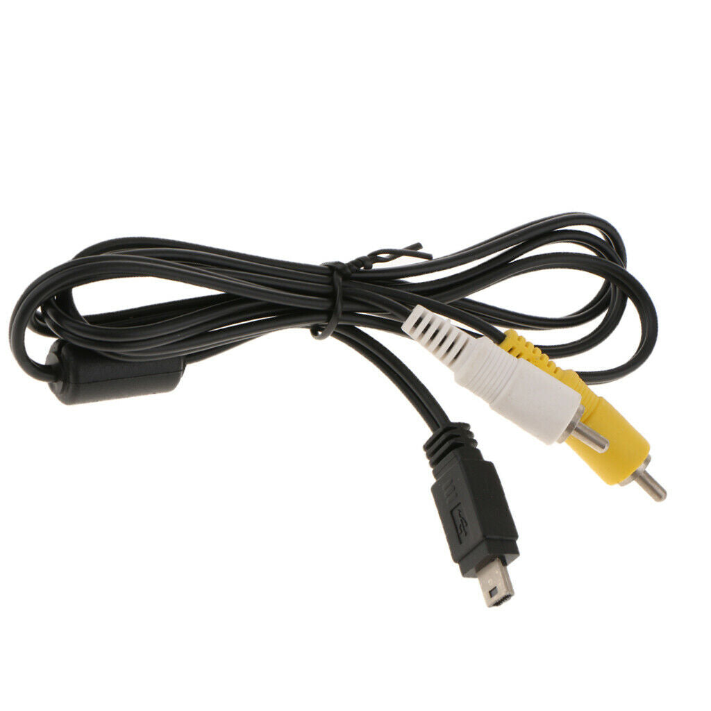 Micro USB Male to 2 RCA AV Adapter Cable for Canon   990 IS G10 S90 7D