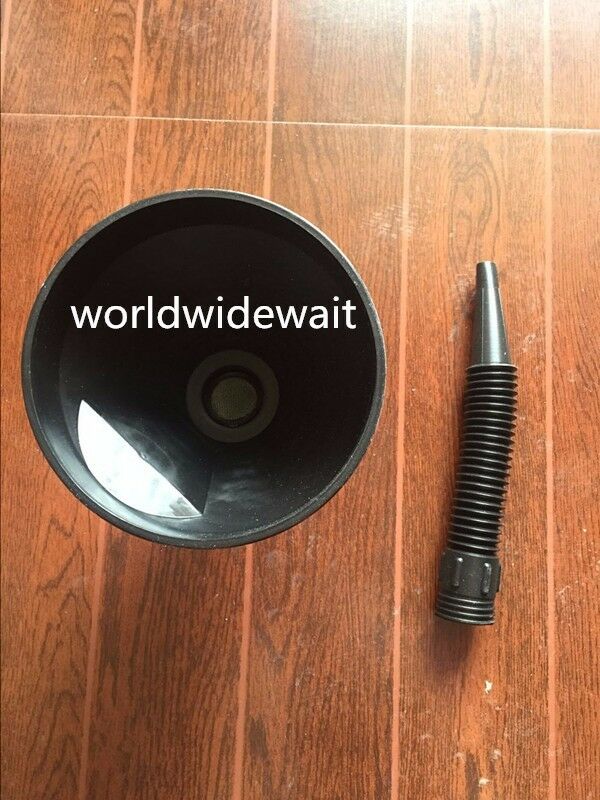 Engine Oil Funnel 17cm Gasoline Kerosene Car Extension Hose Rigid Plastic