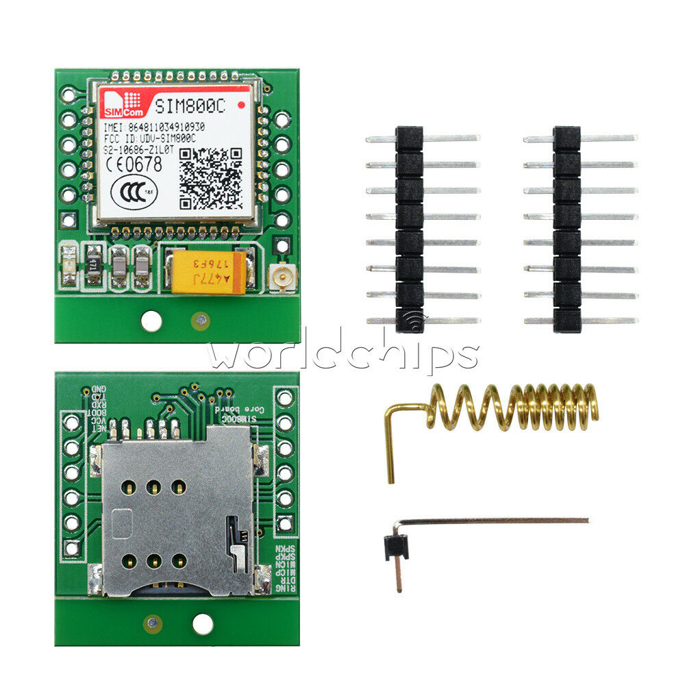 SIM800C GSM/GPRS STM32 Microcontroller 51 Bluetooth High TTS Replace  SIM800L
