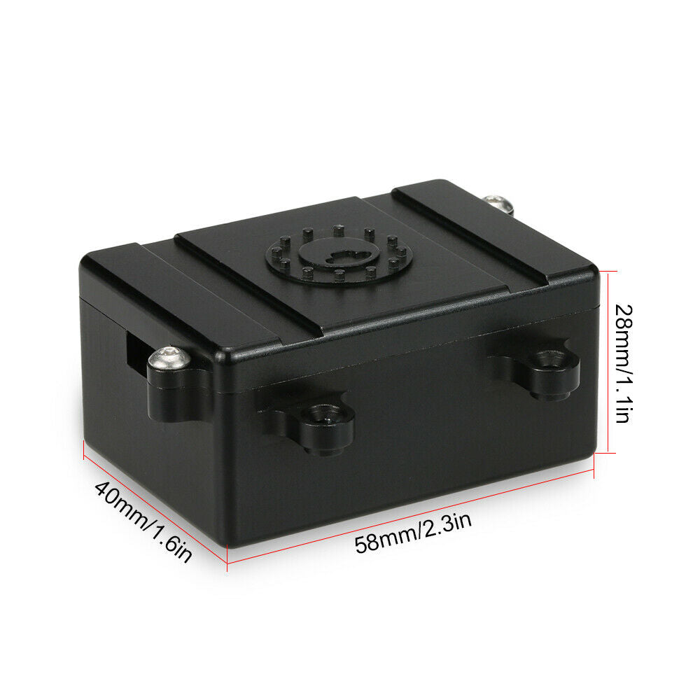 Fuel Cell Electronic Cover Radio Receiver Box for 1/10 Scale Axial SCX-10