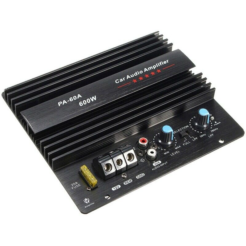 12V 600W Car Amplifier Board PA-60A Subwoofer Circuit Module Car Power AmplifiZ9