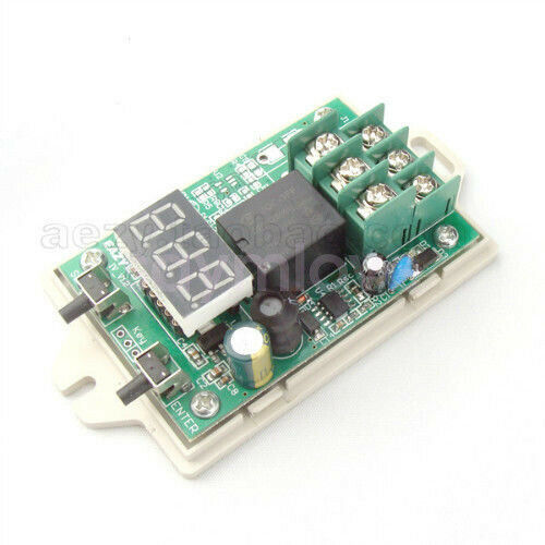 12V 24V Digital Voltage Meter Test Control Relay Timer Time Delay Switch Module