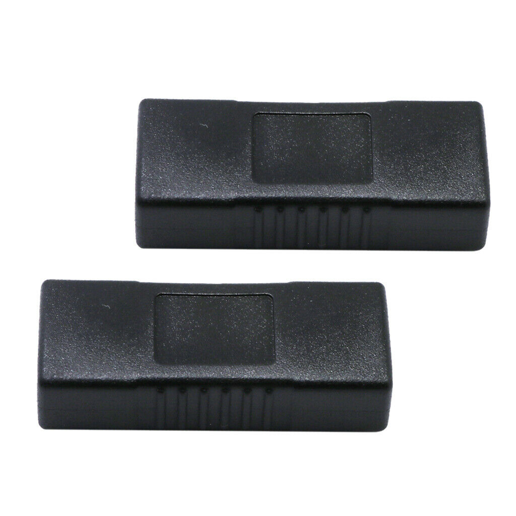 2 Pieces USB 3.0 Type A Female to Female Adapter Coupler Changer Connector