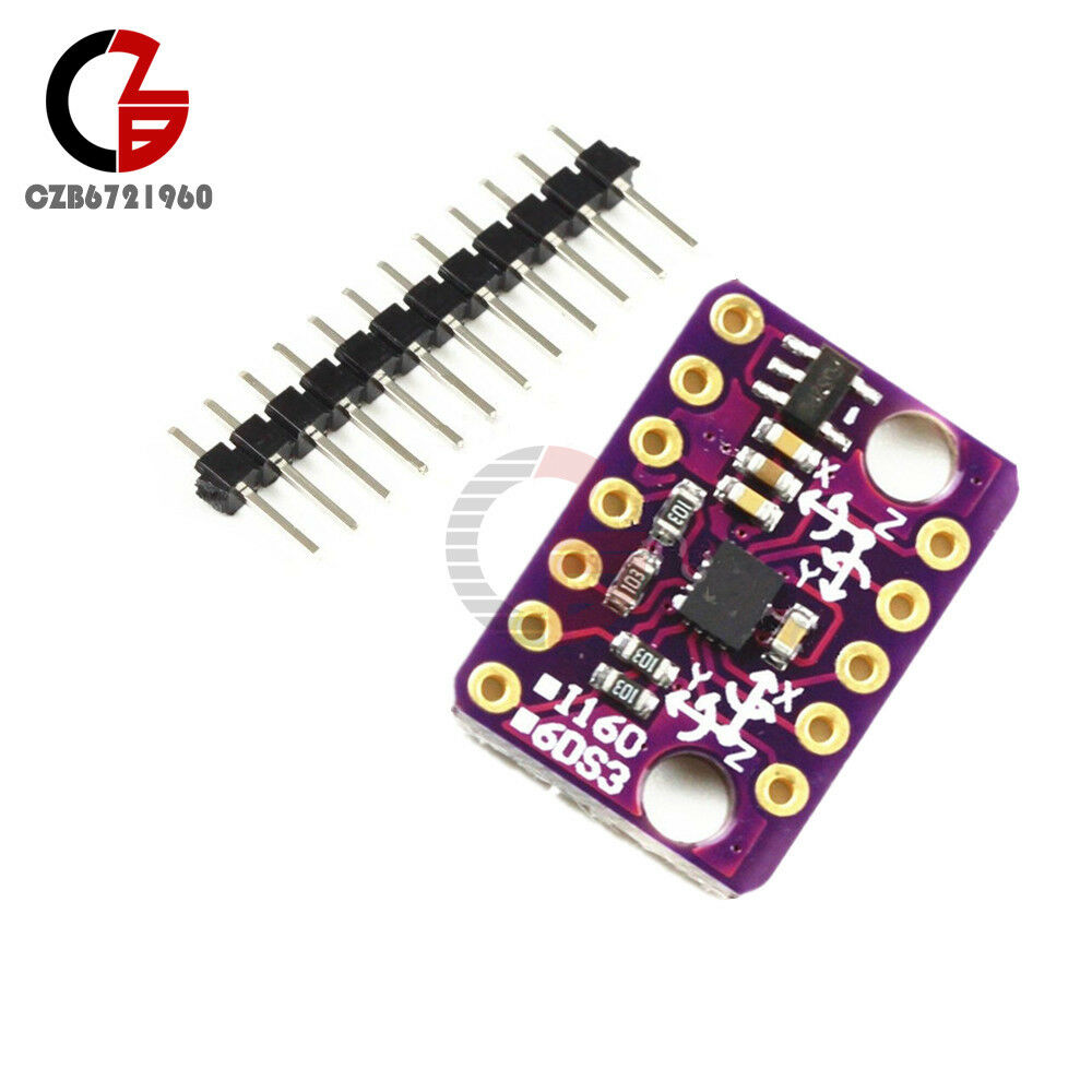BMI160 6-axis Rate Gyro 6DOF Gravity Accelerometer Sensor Module IIC SPI