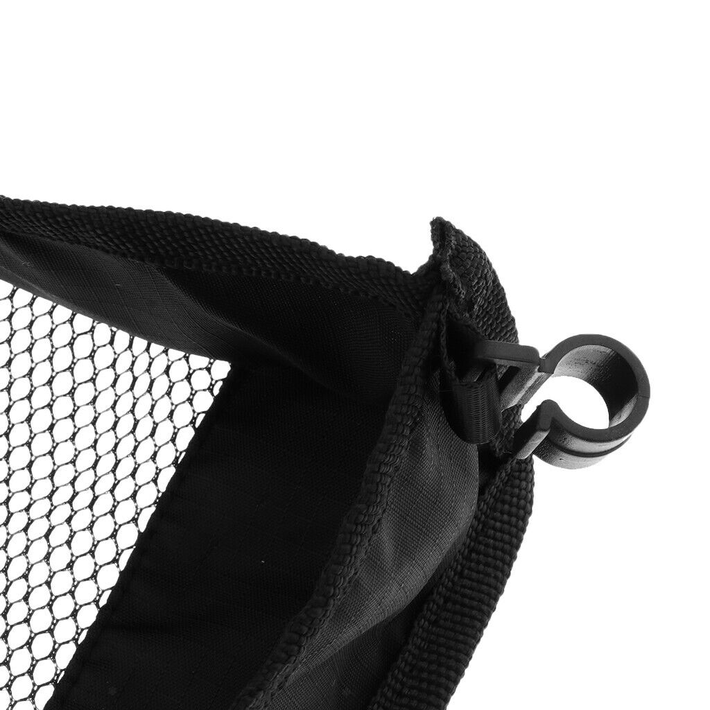 2pcs Folding Table Hanging Net Bag Dining Storage Net Grid Basket Outdoors