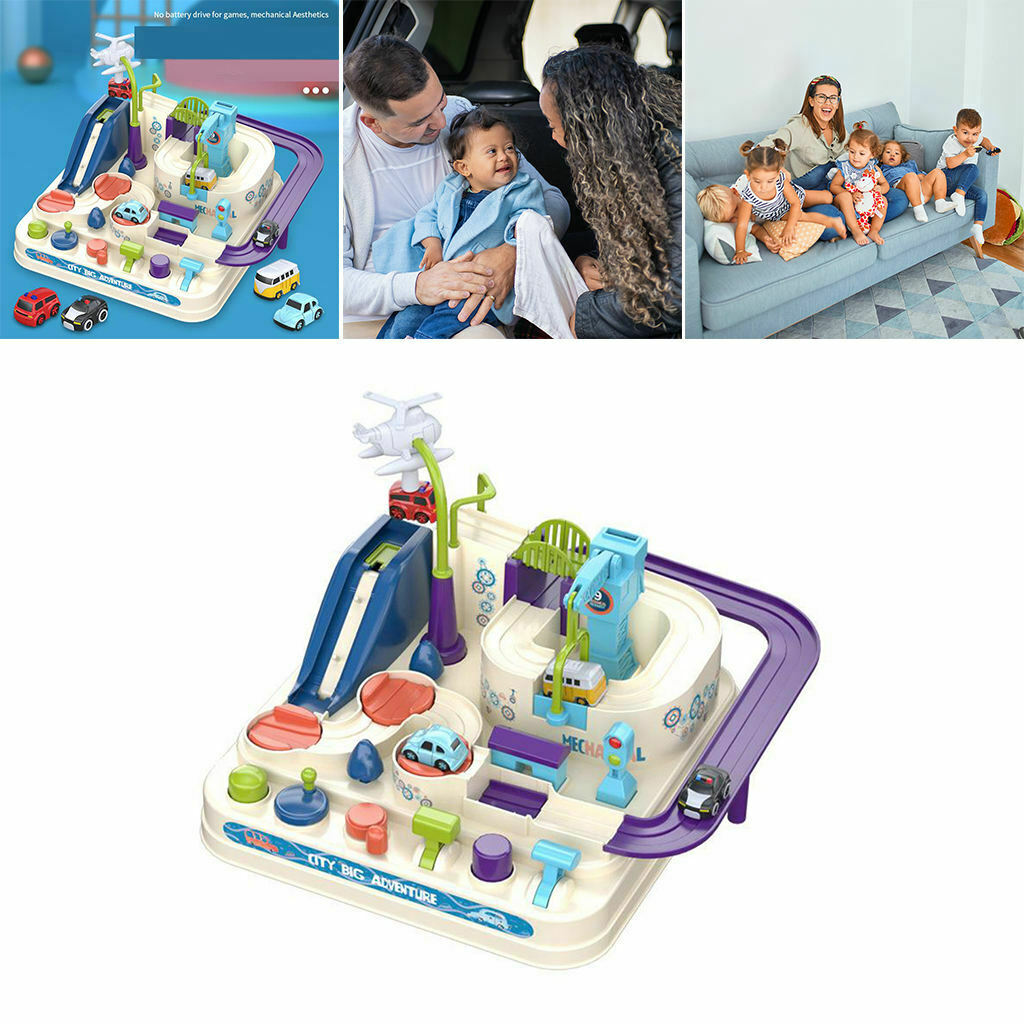 Race Tracks Car Adventure Toys Playset Eductaional Toys for Kids Boys Girls