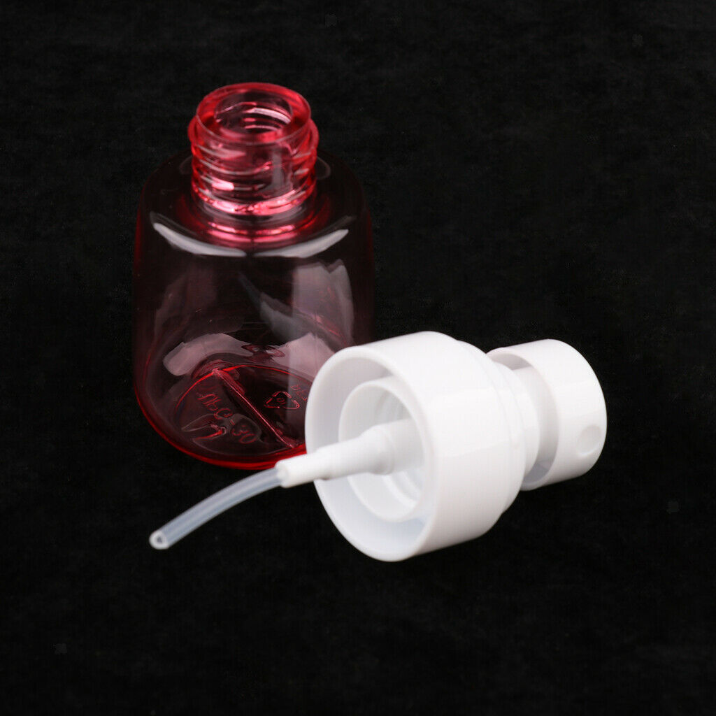 Plastic Spray Mist Bottles Pipette Container Cosmetic Perfume Liquid for Home